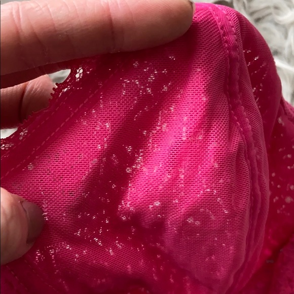 NWT Free People Fleur De Lys Pink Crop Cami Lg - Picture 7 of 7